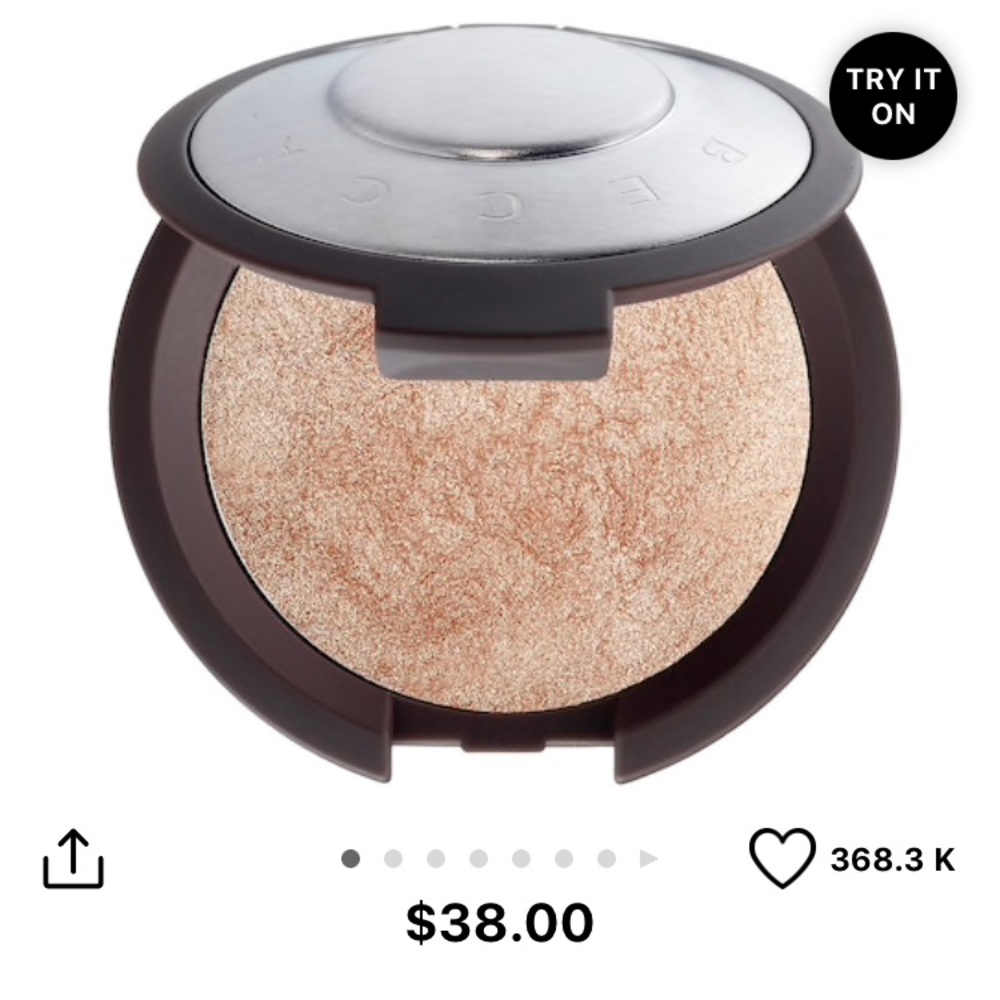 becca highlighter in opal